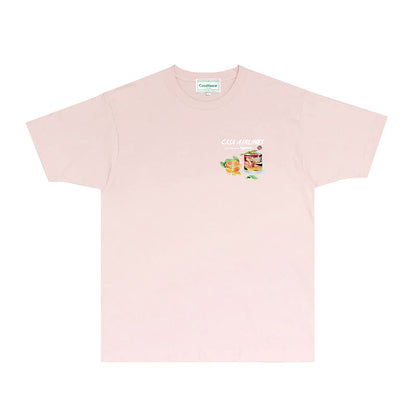 Casablanca T Shirts Fashion Print Street