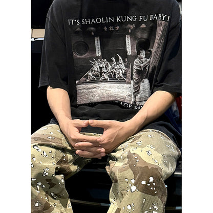 Unisex T-Shirts Vintage Summer Loose T-Shirts