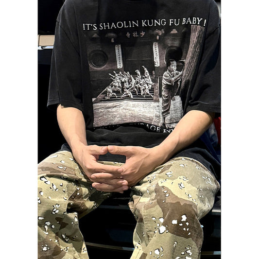 Unisex T-Shirts Vintage Summer Loose T-Shirts