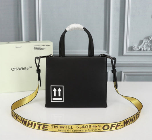 Off White Bag Casual Outdoor Convenient Tote Bag