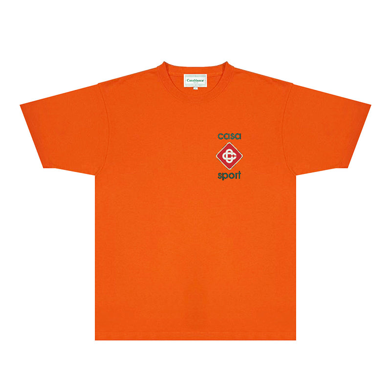 Casablanca T Shirts Fashion Print Street