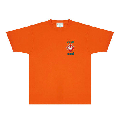 Casablanca T Shirts Fashion Print Street