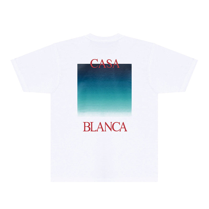 Casablanca T Shirts Fashion Print Street