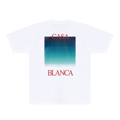 Casablanca T Shirts Fashion Print Street