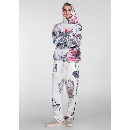 Unisex Hoodies Saint Michael Hip Hop Loose Hoodie