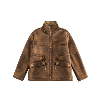 Unisex Coat Winter Vintage Loose Cool