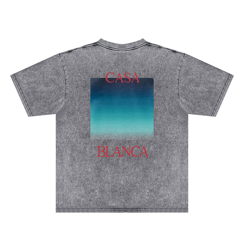 Casablanca Distressed T-Shirt