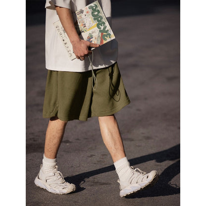 Unisex Shorts Retro Casual Pants Loose Shorts