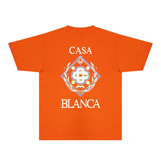 Casablanca T Shirts Fashion Print Street