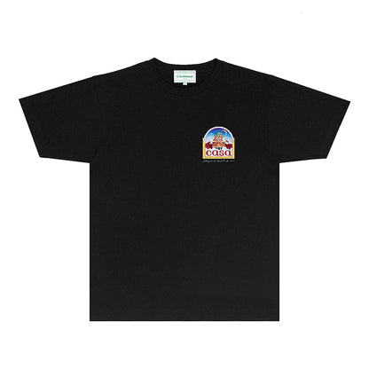 Casablanca T Shirts Fashion Print Street