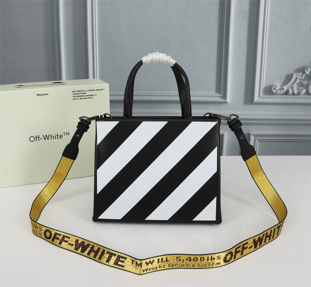 Off White Bag Casual Outdoor Convenient Tote Bag