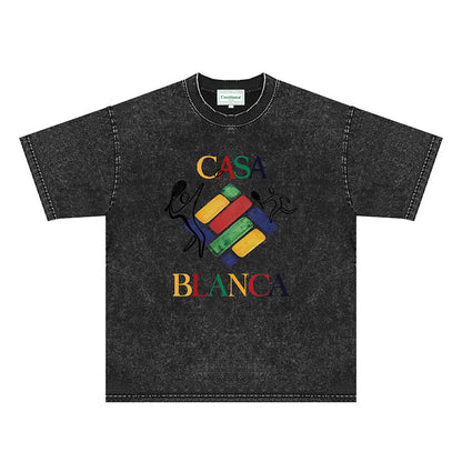 Casablanca Distressed T-Shirt