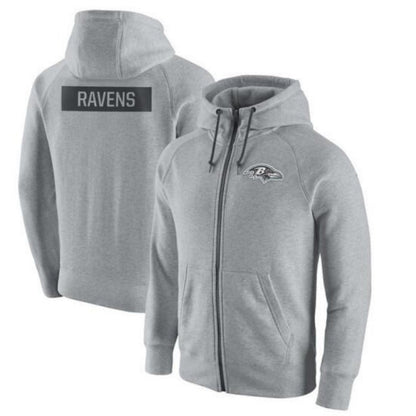 NFL Hoodie Cardigan Zip Hooded Sweater Men's Sports NFL Football