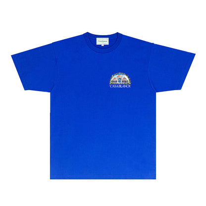 Casablanca T Shirts Fashion Print Street