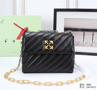 Off White Bag Casual Outdoor Convenient Tote Bag