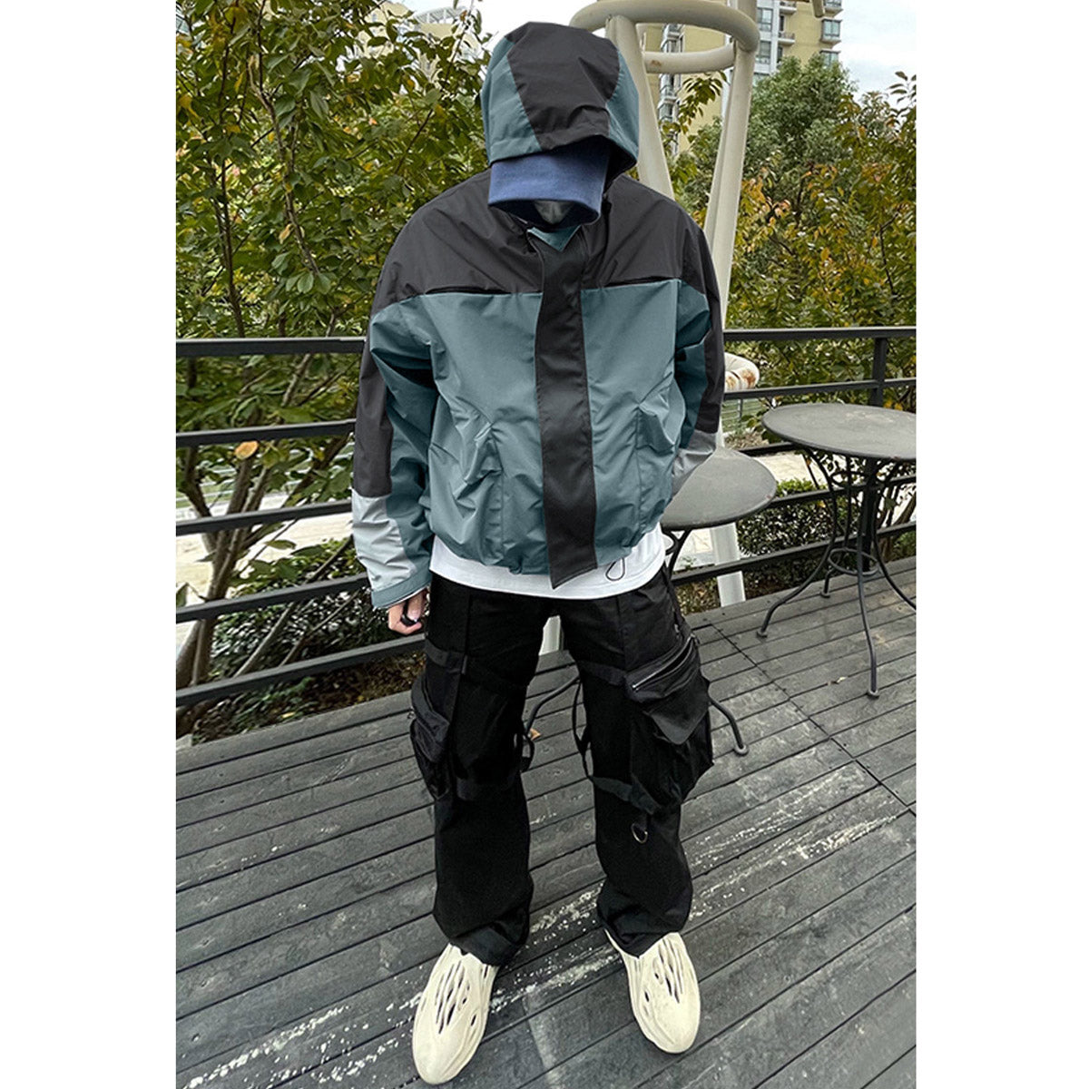 Unisex Coated Grailz Loose Jacket