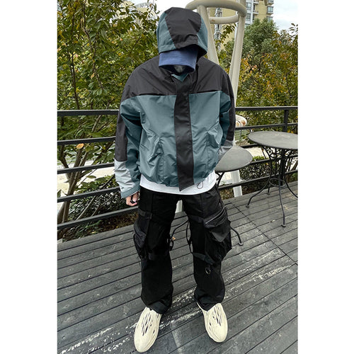 Unisex Coated Grailz Loose Jacket