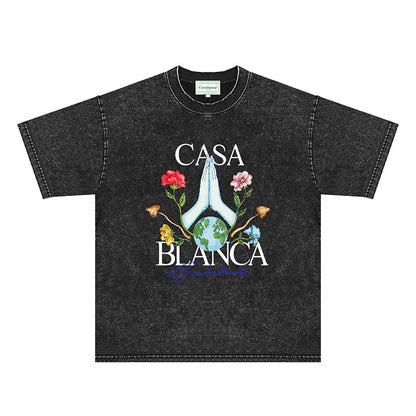 Casablanca Distressed T-Shirt