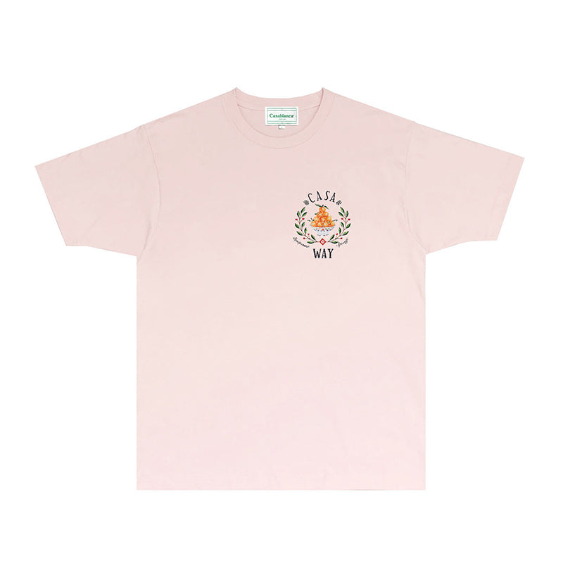 Casablanca T Shirts Fashion Print Street