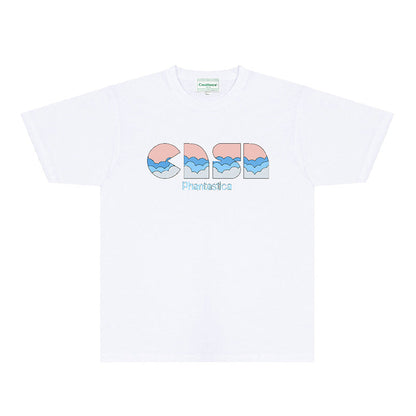 Casablanca T Shirts Fashion Print Street
