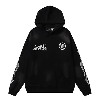 Hellstar Hoodie Retro abstract print