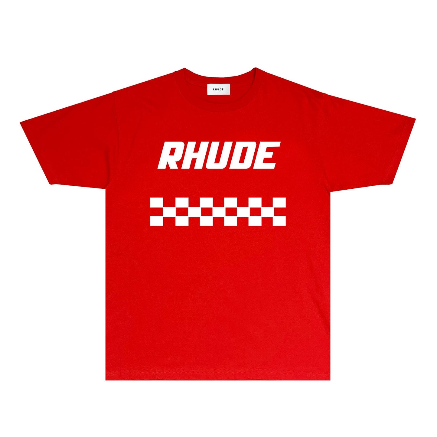 Rhude T Shirts Printed Trendy Pure Cotton