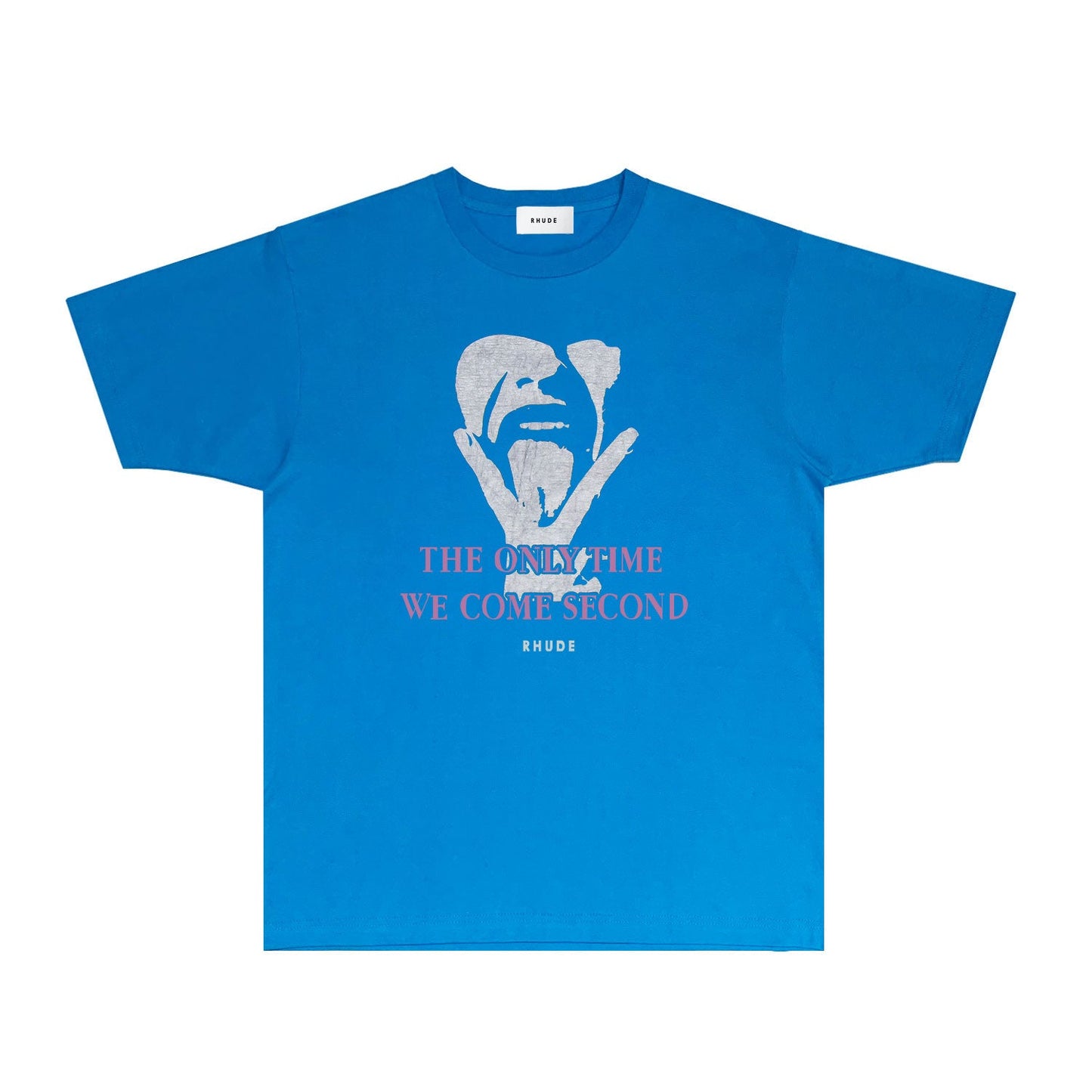 Rhude T Shirts Printed Trendy Pure Cotton