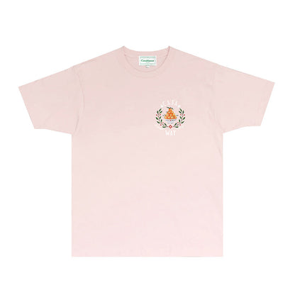 Casablanca T Shirts Fashion Print Street