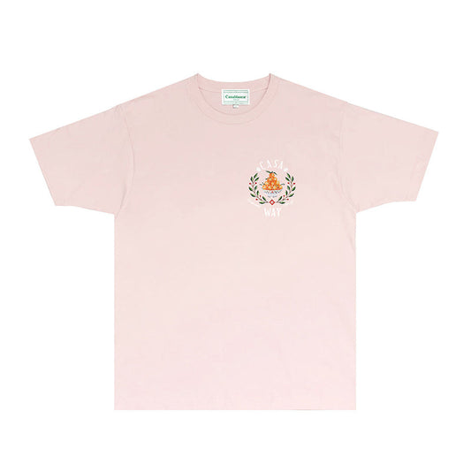 Casablanca T Shirts Fashion Print Street