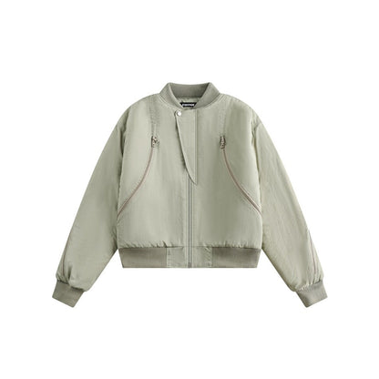 Unisex Coat Baseball Uniform Pilot Jacket Men and Women Loose