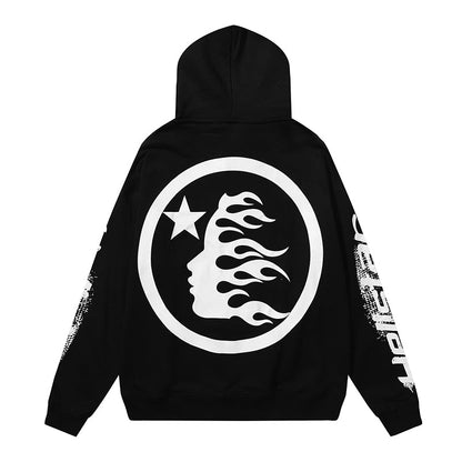 Hellstar Hoodie Retro abstract print
