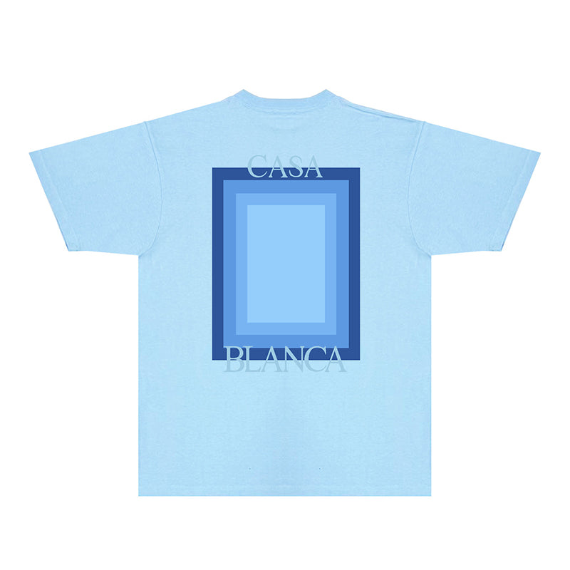 Casablanca T Shirts Fashion Print Street