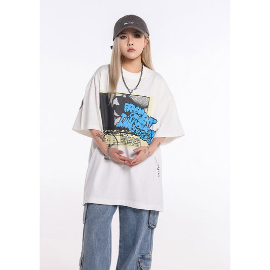 Unisex T-Shirts Fashion Loose Tee