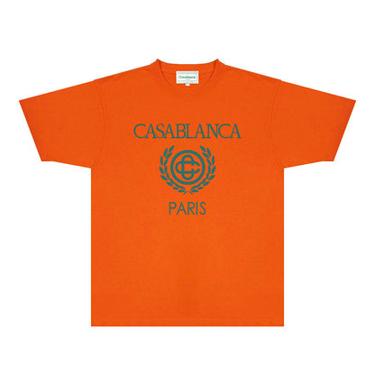 Casablanca T Shirts Fashion Print Street