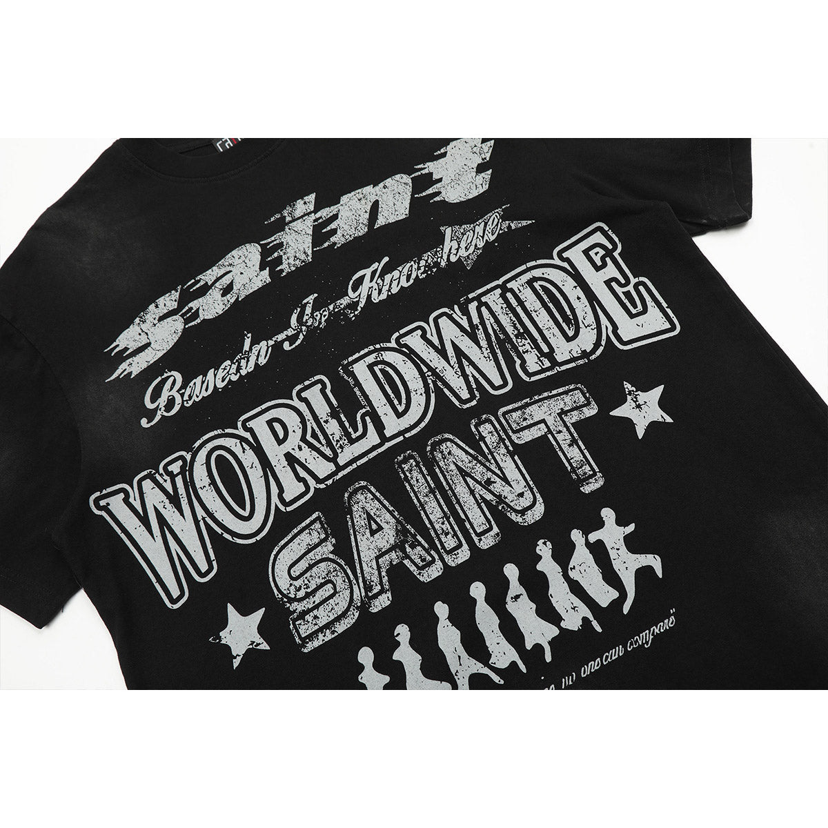 Unisex T-Shirts Saint Michael Fashion Loose Tee