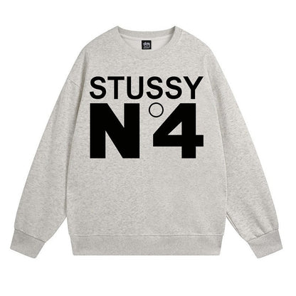 Stussy Sweatshirts Crew Neck Fleece Sweater