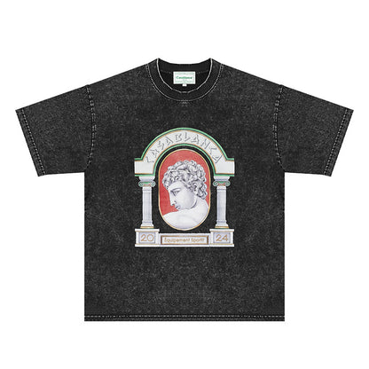 Casablanca Distressed T-Shirt