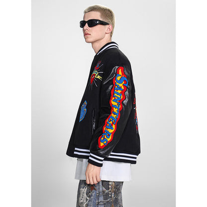 Unisex Baseball Jersey Saint Michael Baseball Jacket