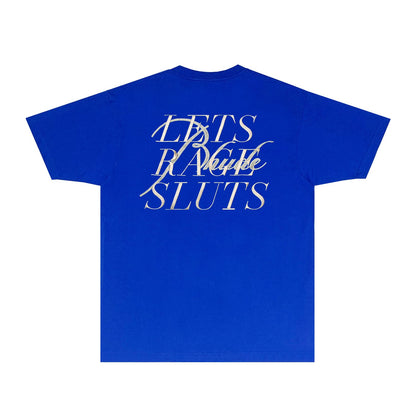 Rhude T Shirts Printed Trendy Pure Cotton