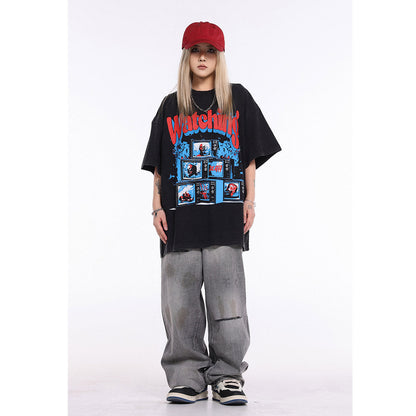 Unisex T-Shirts Vintage GALLERY DEPT Hip hop Tee