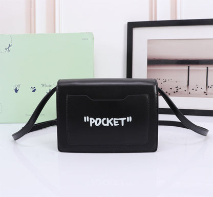 Off White Bag Casual Outdoor Convenient Tote Bag