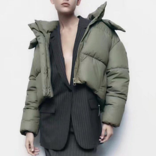 Women Cotton Coat Short down Jacket