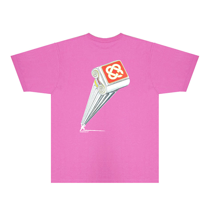 Casablanca T Shirts Fashion Print Street