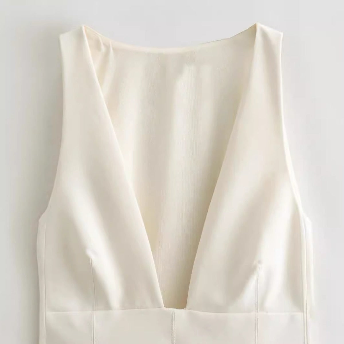 Women Tops Summer V-neck Slim Top Slim Vest