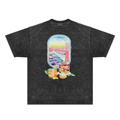 Casablanca Distressed T-Shirt