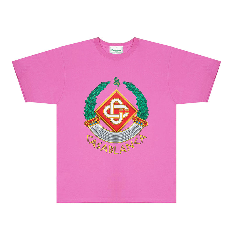 Casablanca T Shirts Fashion Print Street