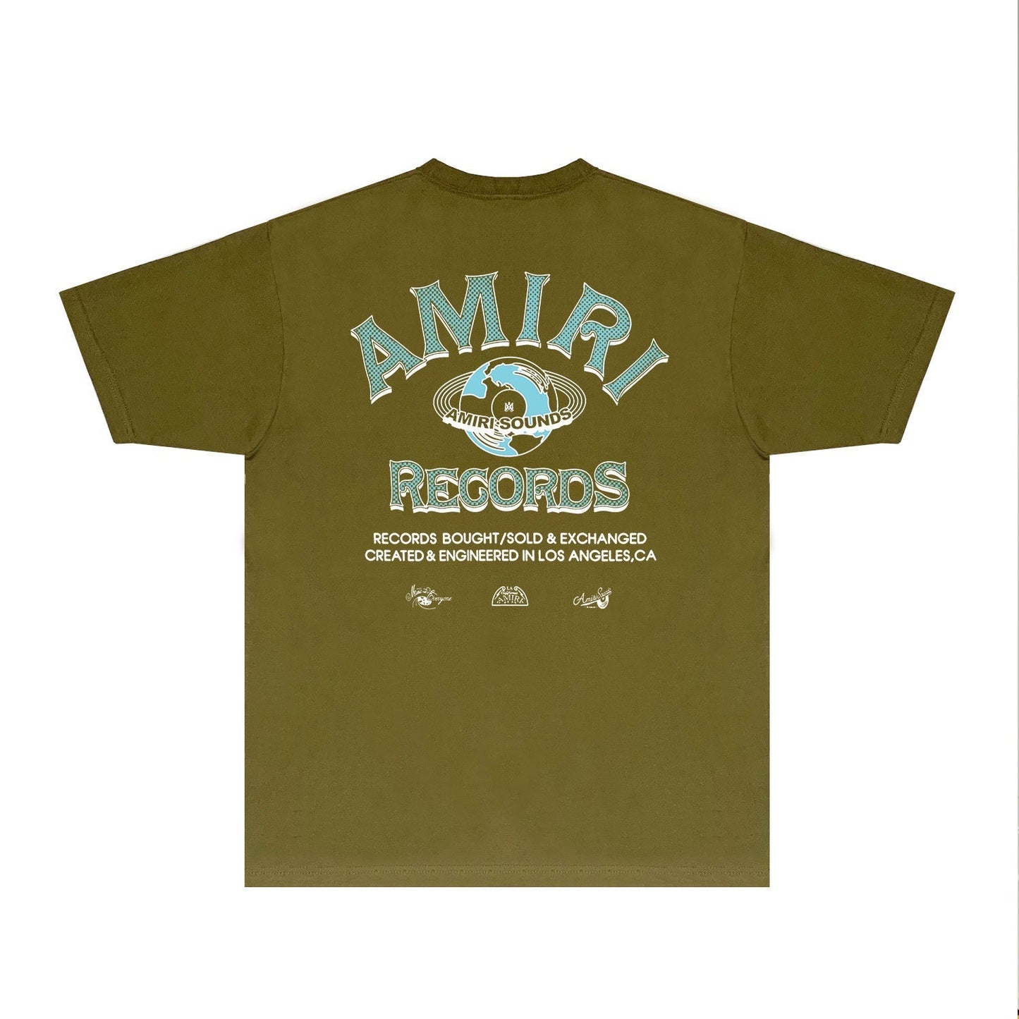 Amiri T Shirts Printed Trendy Pure Cotton