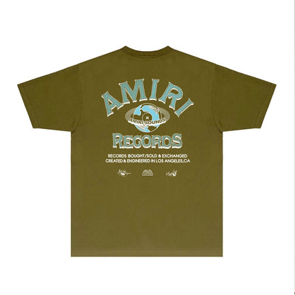 Amiri T Shirts Printed Trendy Pure Cotton