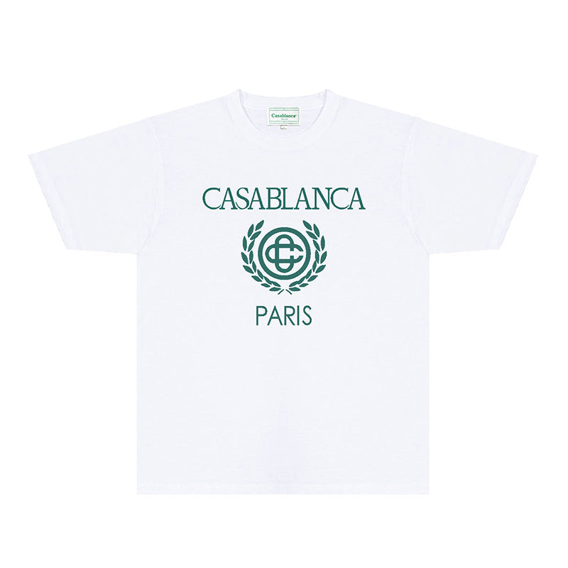 Casablanca T Shirts Fashion Print Street