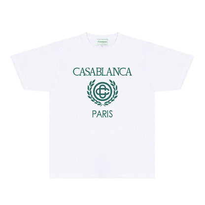 Casablanca T Shirts Fashion Print Street
